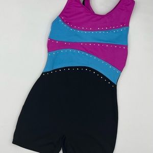 Danskin Gymnastic Suit Girls Size 6/6x